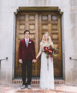 winter wedding in marietta ga